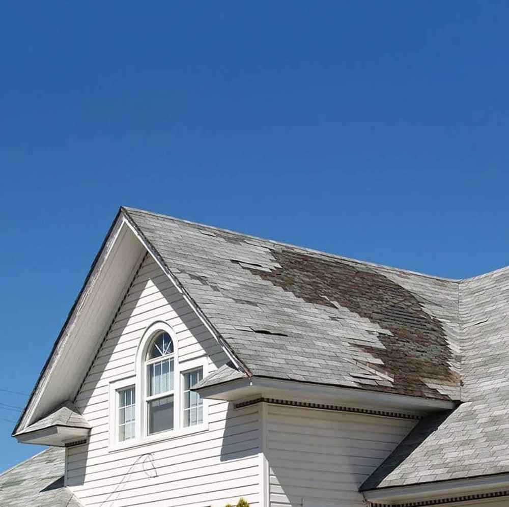 Asphalt Shingle UV Damage