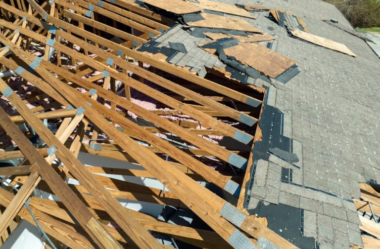 storm damage roof repair in Fort Collins, CO