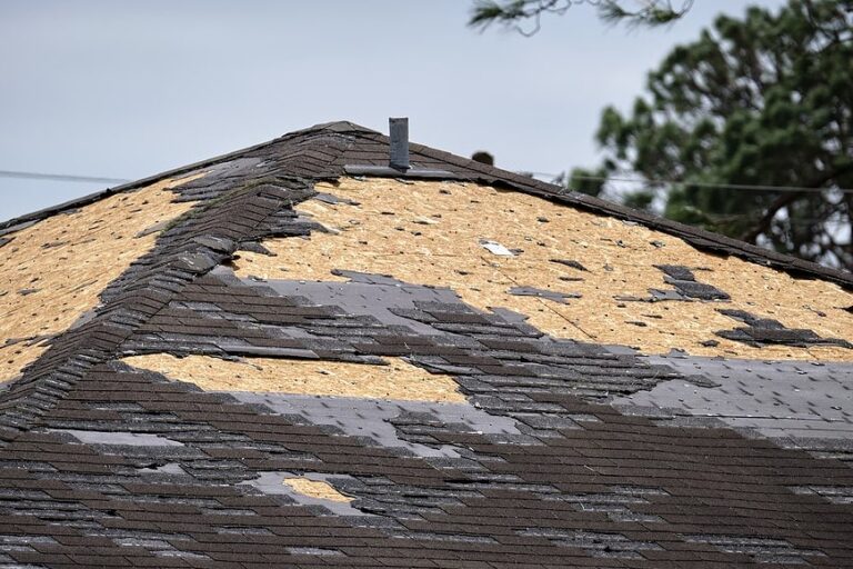storm damage roof repair in Brighton, CO